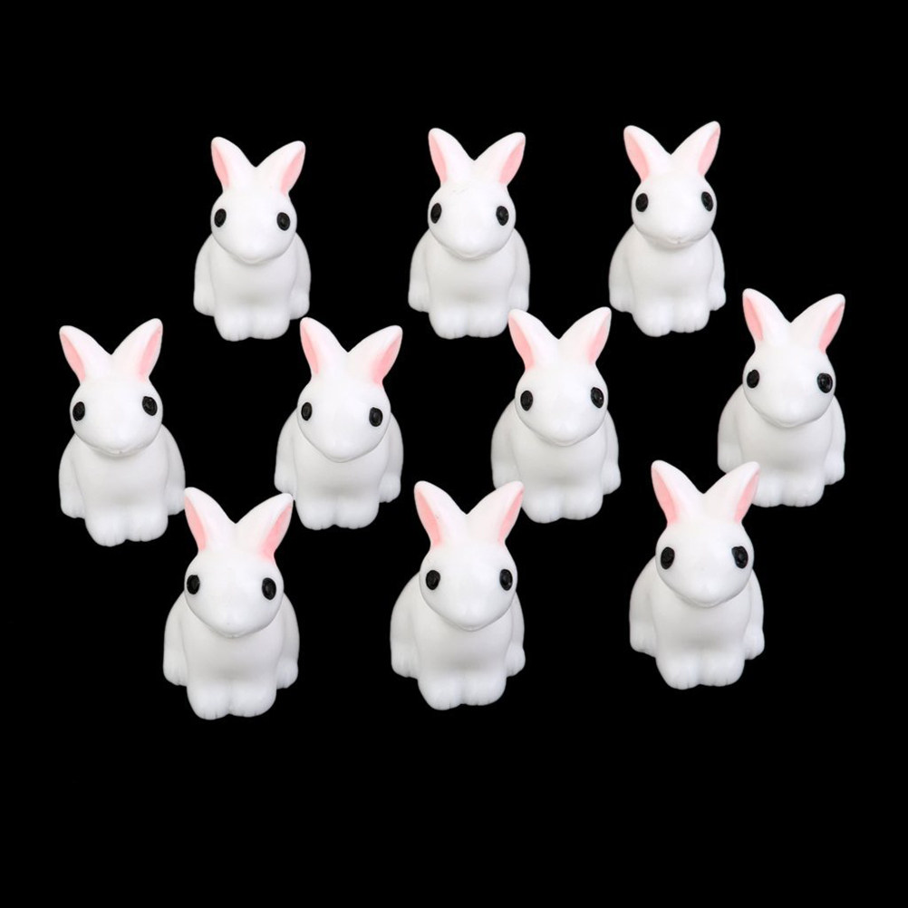 10Pcs Exquisite Mini Rabbits D - огляд і ціна Bonsai Garden Landscape Design