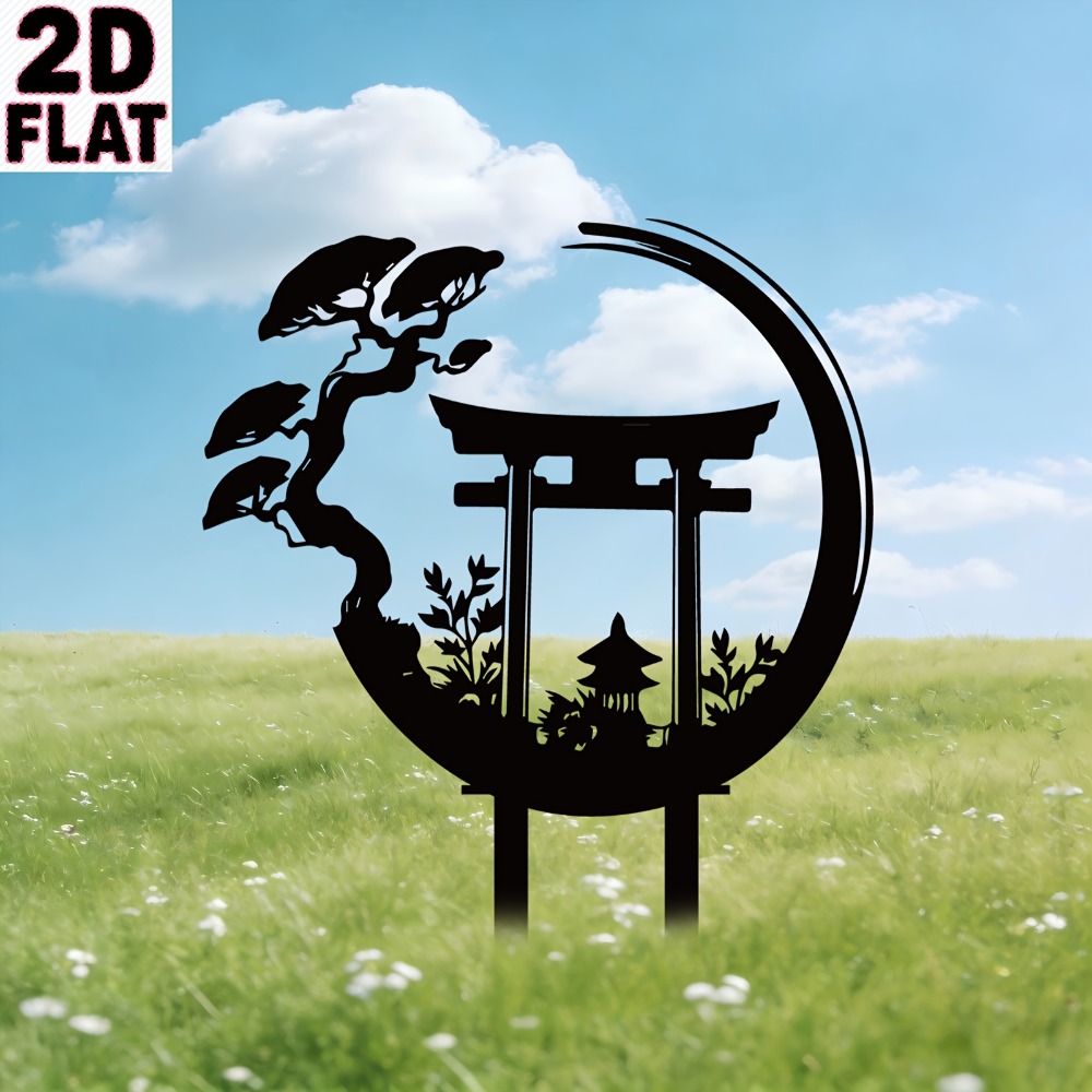 CIFBUY Metal Wall Art Torii Ga - огляд і ціна Bonsai Garden Art