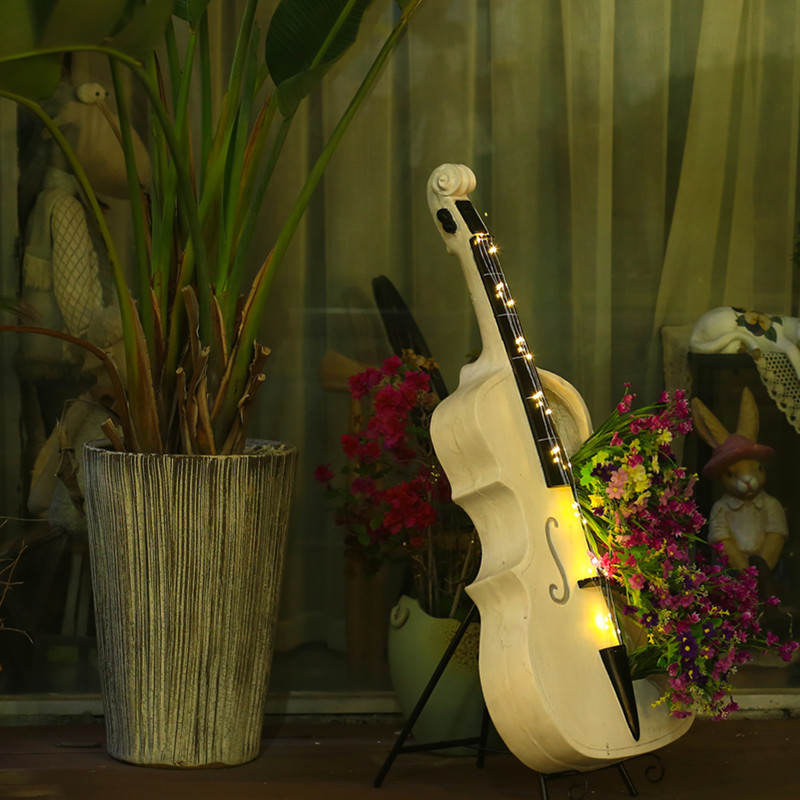 Cello-Shaped Garden Statue Lar - огляд і ціна Bonsai Garden Art