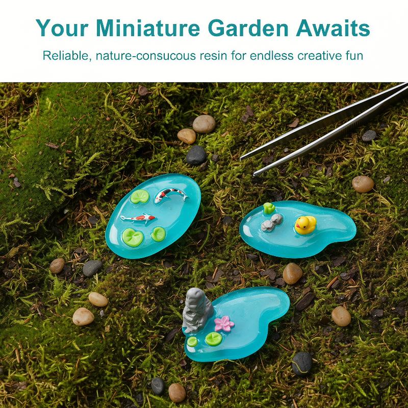 Mini Resin Pond Ornaments Koi  - огляд і ціна Bonsai Garden With Koi Pond